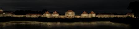 The Nymphenburg Palace in Munich – floodlighting visualization