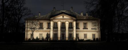 Palace in Słupia – floodlighting visualization