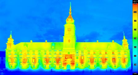 The Royal Castle in Warsaw – Luminance distribution